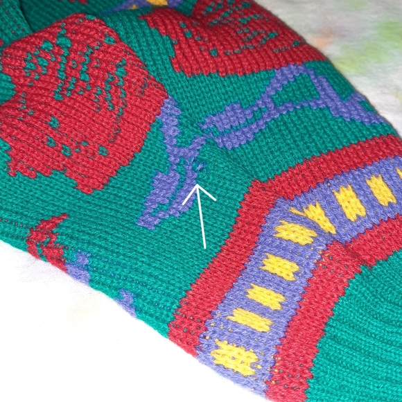 Vintage Silver Unicorn Rose Sweater Shirt - Picture 13 of 14